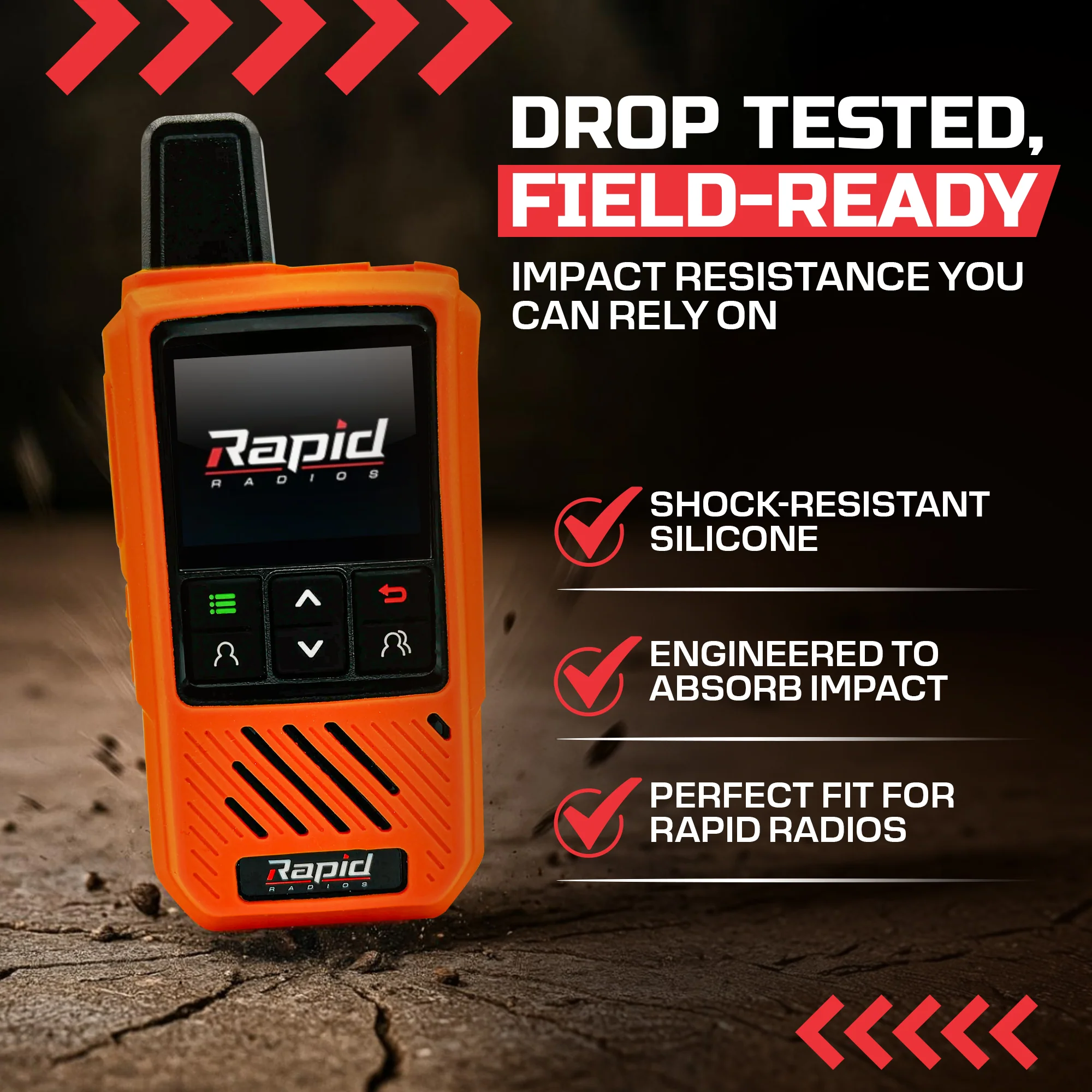 Rapid Radios - Silicone Protective Case - 8 COLORS! - Image 17